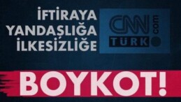 CNN TÜRK BOYKOTUNA TAM DESTEK